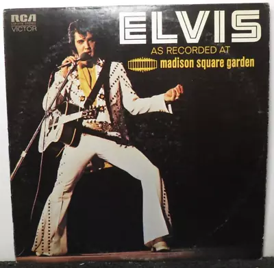 Elvis Presley At Madison Square Garden (vg+) Lsp-4776 Lp Vinyl Record • $9.99