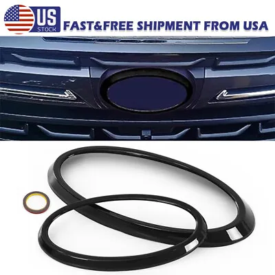 Car Front Rear Logo Emblem Badge Ring Decoration Fit For Subaru Forester 2022-24 • $13.99