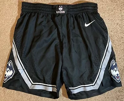 UConn Huskies 2019-20 Nike Elite Team Issued Basketball Shorts Size 36 • $200