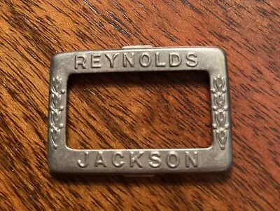 Vintage C1940's  REYNOLDS JACKSON Employee Badge Frame RARE! • $9.99