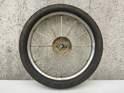 Old Wheel For Old Handcart Pram Doll Carriage Spokes Tyres • $29.19