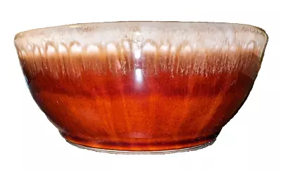 Vintage McCoy Brown Drip Glaze Dish Dip Bowl 1950's USA 5.25  KATHY KALE HULL • $7.95