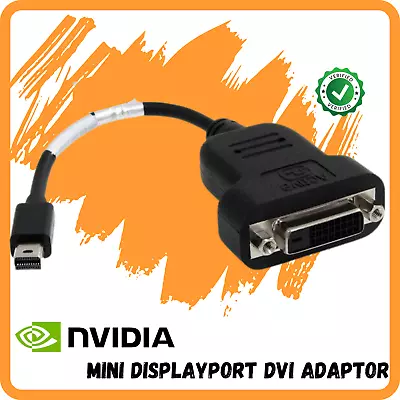 Nvidia Cable / Mini Display Port To  DVI-D - PN 030-0757-000 Adapter - BRAND NEW • £4.99