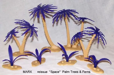 Marx Reissue Set Of SPACE Palm Trees And Ferns For Your Toy Soldiers • $14.99