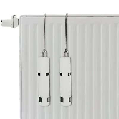 2 Or 4 Radiator Hanging Glass Humidifier Dry Air Water Humidity Control Moisture • £10.29