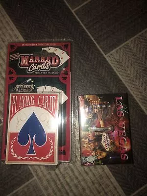 Kandy Toys Marked Playing Cards - Magic New And Sealed And Las Vegas Normal Deck • £6.99