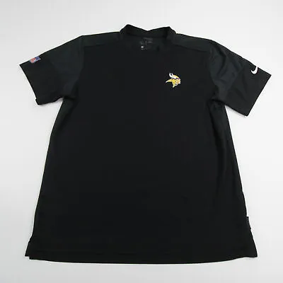 Minnesota Vikings Nike Dri-Fit Short Sleeve Shirt Men's Black Used • $17.06