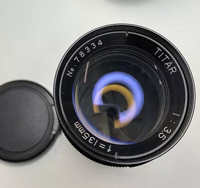 Titar 135mm F/3.5 M42 Vintage Lens • $15