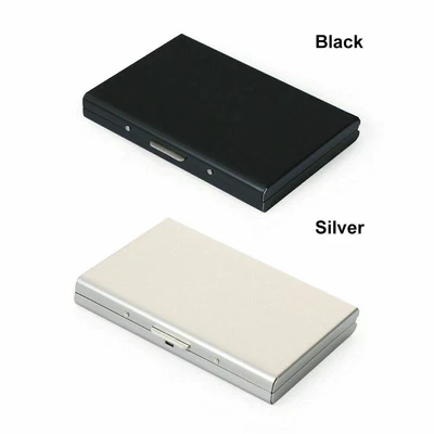 £3.98 • Buy RFID Blocking Aluminum Protector Metal Wallet Credit Card Holders Thin CaseBox