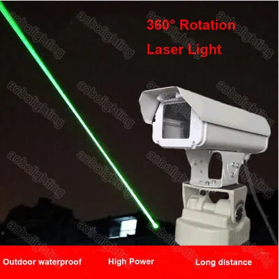 Powerful 1W Green LASER Pest Outdoor Waterproof Animal Bird Repellent Lighting • $791.99