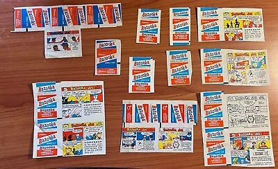 Vintage International BAZOOKA JOE Bubble Gum Comic Wrapper Unused • $25