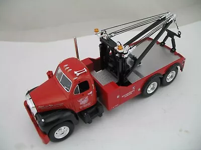 First Gear Model 19-2297: 1960 Mack B-61 Tow Truck Mooseheart IL MIB LE 1260 • $149