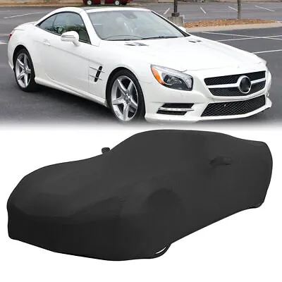 Indoor Car Cover Stain High Stretch Dustproof Black For Subaru WRX STI • $90.09