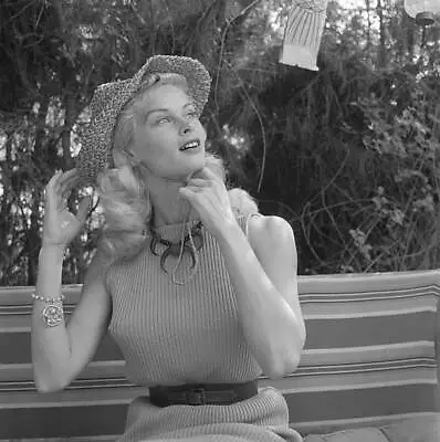$7.65 • Buy Actress Irish Mccalla Poses At Home In LA 1956 OLD PHOTO 32