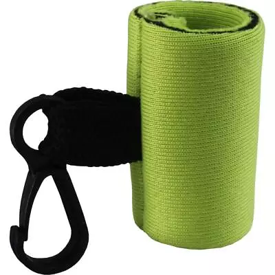 1 Green Clip-On Neoprene Sleeve Lip Balm Holster LIPSTICK HOLDER Key Chain • $5.99