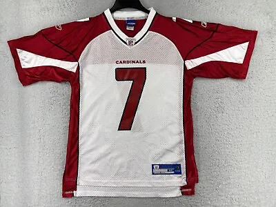 Arizona Cardinals Football Jersey Mens Medium White #7 Matt Leinart Reebok NFL • $25.29