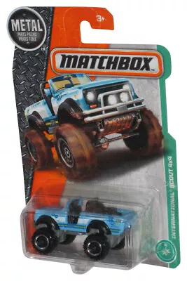 Matchbox International Scout 4x4 (2016) Light Blue Toy Truck 116/125 • $9.98