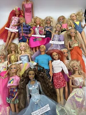 Vintage Barbie Doll Lot Twist & Turns 70 80 90s 2000s Pegasus Malibu Ken Clothes • $105