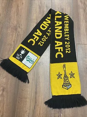 The FA Vase Final Wembley 2012 West Auckland AFC Scarf  • £15.03