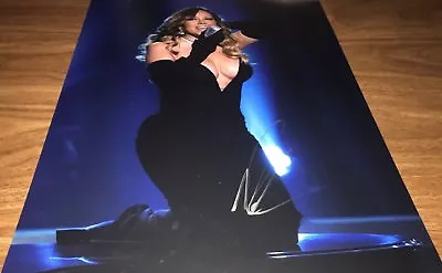 Mariah Carey Singer Black Dress Concert Signed 11x14 Photo Autographed COA Proof • $159.99