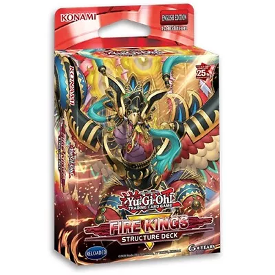 Yugioh Fire King Revamped Structure Deck Sealed 1st Edition • £11.65