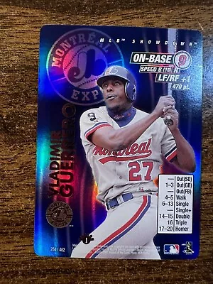 2001 MLB Showdown - Card #264 1st Edition FOIL Vlad Guerrero Montreal Expos • $5