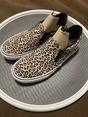 Vans  Off The Wall  Leopard Print Women's Size 11 • $19.99