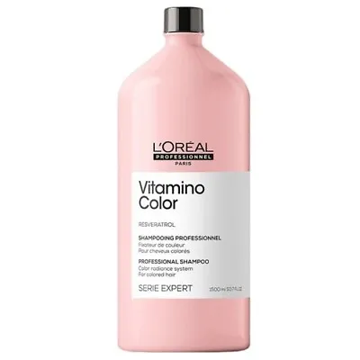 L'Oreal Serie Expert Vitamino Color Professional Shampoo 1500ml • $59.98