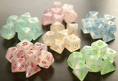 $9.85 • Buy New 7 Piece Chaos Dice Set Polyhedral Dice DND Dungeons & Dragons RPG Pathfinder
