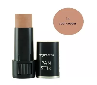 Max Factor Pan Stik Foundation 9g - 14 Cool Copper • $12.95