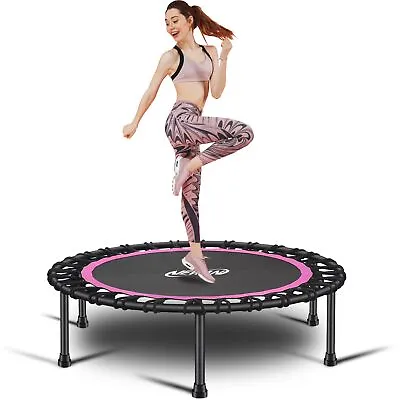 40 Silent Mini Trampoline Fitness Trampoline Bungee Rebounder Jumping Cardio • $121.69