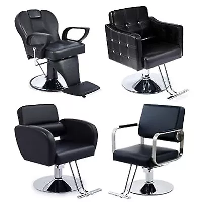 Classic 360° Swivel Styling Salon Chair Adjustable Barber Chair Hairdressing UK • £95.99