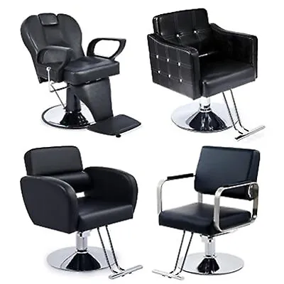 Classic Adjustable 360° Swivel Styling Salon Chair Barber Chair Hairdressing UK • £99.99