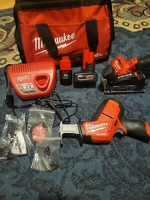 Milwaukee M12 Fuel Cutoff Tool And Hackzall Open Box Never Used • $102