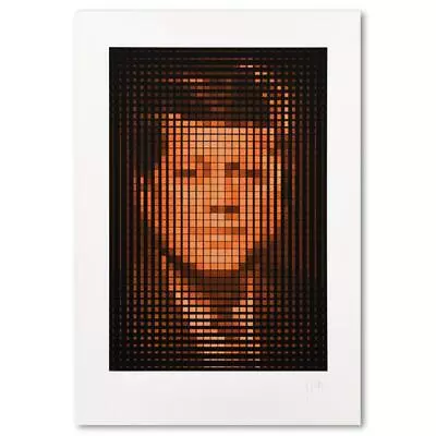 Jean-Pierre Yvaral VASARELY  JFK (Kennedy) 1980 HAND SIGNED LIM. ED Serigraph • $1495