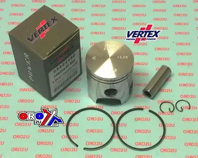 Piston Kit Vertex 43.00 Yamaha Dt50 65cc Vertex 22222 • $69.10