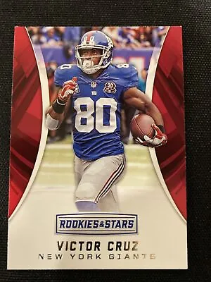 2016 Rookies And Stars Football Card #35 Victor Cruz • $1.50