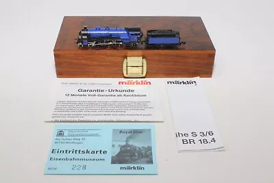 Z Scale Marklin 88921 4-6-2 Steam Locomotive With Tender Original Box (B) • $374.99