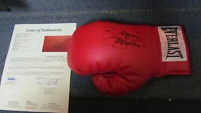 Manny Pacquiao Pacman Signed Everlast Boxing Glove JSA Certified • $400