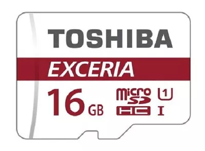 Toshiba16GB EXCERIA M302 MicroSD - THN-M302R0160EA • $22.87