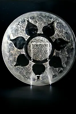 Rene Lalique Vases Glass Plate - Circa 1921 • £199