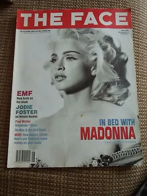 The Face June 1991 - Madonna • $23.03