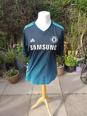 Chelsea Fc Schurrle Vintage Adidas 2014-15 Away Shirt Size Large  • £14