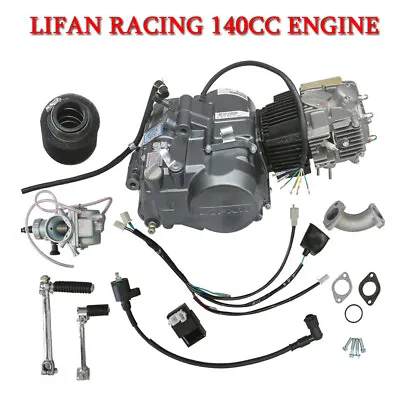 Lifan 140cc Engine Kick Start For CT110 CT90 Postie Bike 110cc 125cc 160cc 200cc • $391.11