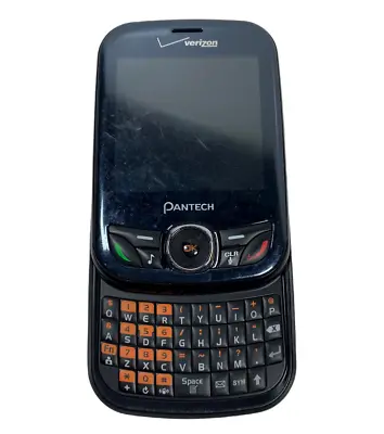 Pantech Jest 2 TXT8040VW2 - Black ( Verizon ) Cellular Slider Phone • $20.99