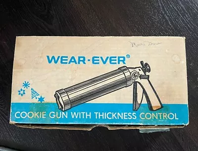 VTG Wear Ever Cookie Gun Press Thickness Control Original Box 14 Discs • $15