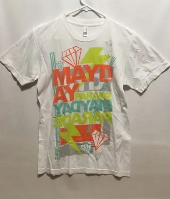 Mayday Parade Band T-shirt Signed By Brooke Betts Lightning Diamond Size Small  • £57.08