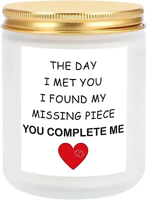 Gifts For Women Men Romantic Gifts You Complete Me I Love You Gifts Lavender • $7.99
