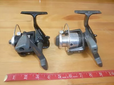 2 Vintage Fishing Reel Zebco Quantum Energy E2-2 E3-4 Reels N Deal • $87.23