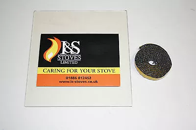 Charnwood Stove Replacement Glass With FREE Seal/Gasket - Various Models • £50.64